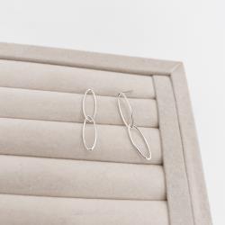 Brinco elos navete 38mm