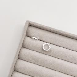 Argola click 10mm detalhe 3D