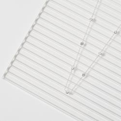 Colar entremeios zircônias 4mm 40+5cm