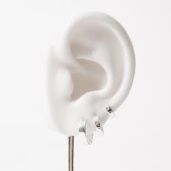 Trio argolas click 8, 11 e 13mm lisa