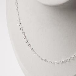 Corrente coração 3.4 45cm