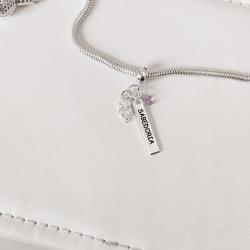 Berloque pingente patuá placa sabedoria resina