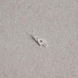 Pingente menino com zircônias 14mm