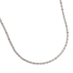 Colar Riviera zircônias ovais 2.1 40+5cm