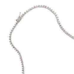 Colar Riviera 3 pontas 2.9 40cm fecho gaveta