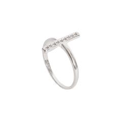 Anel palito cravejado