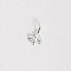 Pingente abelha detalhe zircônias 10mm