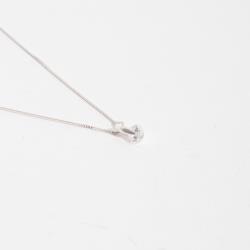 Colar zircônia redonda cristal 5mm 40cm