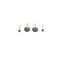 Dupla zircônia 3mm e meia pérola 6mm