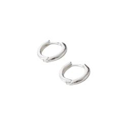 Argola click redonda 10mm fio meia cana