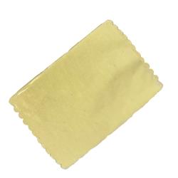 Flanela limpa pratas amarela 10x8cm