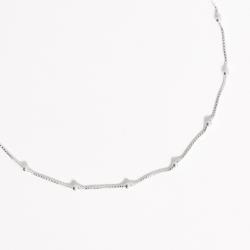 Pulseira veneziana v12 com bolas 2mm 19cm
