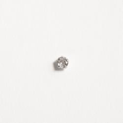 Piercing haste zircônia redonda 4mm