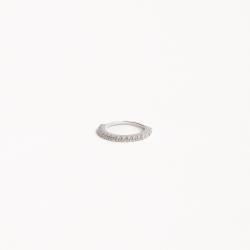 Piercing nariz argola cravejada 10mm