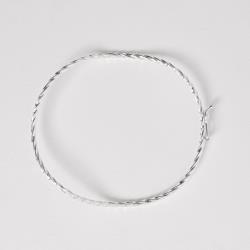 Bracelete 2.0 fio torcido ondulado
