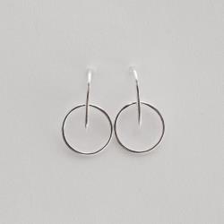 Brinco ear hook com argola 29mm