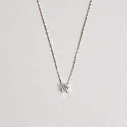 Colar estrela cravejada 5mm 40cm